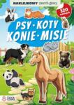 Bookolika Psy, koty, konie, misie. Naklejkowy zawrót głowy