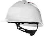 Delta Plus Delta quartz up iv / Предпазна каска с къс визьор - бяла Регулируема (quarup4bc)