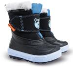 Demar bear 1507a / Детски снежни ботуши с овча вълна - черно/синьо 26-27 (1507a/26-27)