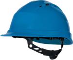 Delta Plus Delta quartz up iv / Предпазна каска с къс визьор - синя, регулируема (quarup4bl)