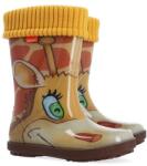 Demar hawai lux print 0049 ak жираф / Детски изолирани гумени ботуши 34-35 (0049ak/34-35)