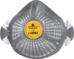 Delta Plus Респиратор delta spidermask p2w x5 / ffp2, кошница за многократна употреба, пакетът включва 1 кошница / 5 респиратора - сив, регулируем (m1200smw5)