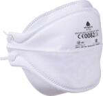Delta Plus Респиратор delta m1105 / ffp1, 4 хоризонтално сгънати капака, 20 броя в опаковка - бял, регулируем (m1105c)