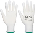 Portwest Ръкавици portwest fingertip a121 / pu, потопени в pu - бели, размер l (a121whrl)