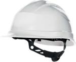 Delta Plus Delta quartz up iii / Предпазна каска с къс визьор - бяла Регулируема (quarup3bc)