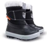 Demar bear 1507c / Детски снежни ботуши с овча вълна - черно/сиви 26-27 (1507c/26-27)