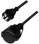 LogiLink 230V Tápkábel Fekete 3m LPS239 (LPS239)