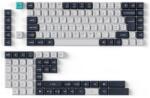 KEYCHRON PBT billentyűsapka készlet magyar fehér-kék ISO PBT-134-HU (PBT-134-HU)