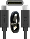 Sony USB 2.0 Type C Összekötő Fekete 1m UCB24 (UCB24)