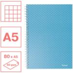 Esselte Colour Breeze spirálfüzet A5 kockás kék (628466)