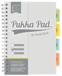 Pukka Pad Study book Spirálfüzet B5 szürke (9824-STU)