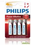 Philips Power alkáli ceruza elem (AA) 4db (LR6P4B/10)