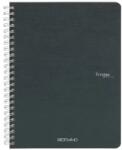 Fedrigoni Ecoqua A5 70 lapos kockás spirálfüzet sötétzöld (19148110)