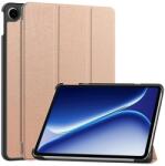 Gigapack tok álló bőr hatású (aktív flip oldalra nyíló trifold asztali tartó) oneplus pad go 2 rozéarany GP-182577 (GP-182577)