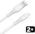 AVAX USB Lightning Töltő/adat Fehér 1.5m CB4302 (CB4302)