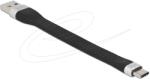 Delock USB 3.0 USB 3.0 Type C Átalakító Fekete 13cm 85771 (85771)