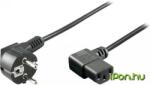 Goobay 230V IEC Tápkábel Fekete 5m 93119 (93119)