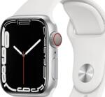 Forcell Curea Forcell F-Design Apple Watch 38/40/41mm, din silicon - albă