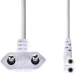 Nedis 230V Piskóta Táp Fehér 2m CEGL11055WT20 (CEGL11055WT20)