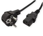 Valueline 230V IEC Táp Fekete 1.8m 19.99. 1018 (19.99.1018)