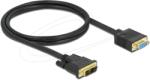 Delock DVI-D VGA/D-Sub Átalakító Fekete 1m 86752 (86752)