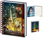 Pyramid International ATTACK ON TITAN (S4) A5 spirálfüzet
