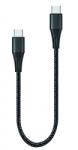 Cellect USB 2.0 Type C Összekötő Fekete 0.5m MDCU-USBC-C-0.5M-BK (5999112892137)