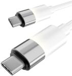 AVAX USB 2.0 Type C Összekötő Fehér 2m AVAX CB317 (AVAX CB317)