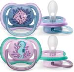 Philips Avent SCF085/61 Ultra Air Játszócumi 6-18hó 2db (SCF085/61)