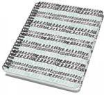 Sigel Jolie Spirálfüzet 162x215 mm pontrácsos 60 lap keményfedeles Curly Mint (JN622)