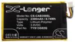 Cameron Sino CAT B35 CAMERON SINO Li-Polymer akku 3.8V/2300mAh, CAT TYS13G02Q kompatibilis, FEKETE (CS-CAB350SL)
