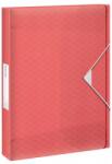 Esselte Colour`Breeze gumis mappa 40 mm PP A4 korall (628451)