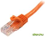StarTech UTP CAT5E Összekötő Narancssárga 50cm 45PAT50CMOR (45PAT50CMOR)