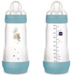 MAM BABY Anti colic Matt cumisüveg 4hó+ 320ml fiú (58721)