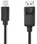 Nedis Mini DisplayPort 1.2/1.2a Átalakító Fekete 2m CCGL37400BK20 (CCGL37400BK20)