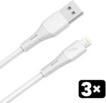 AVAX USB Lightning Töltő/adat Fehér 1.5m CB4306 (CB4306)