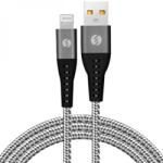 S-Link USB Lightning Töltő/adat Fekete-Fehér 1m 37189 (37189)
