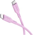 Goobay USB 2.0 Type C Összekötő Rózsaszín 1.5m 77746 (77746)