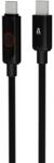AVAX USB 2.0 Type C Összekötő Szürke 50cm CB653 (CB653)