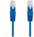 C-TECH UTP CAT5E Összekötő Kék 25cm CB-PP5-025B (CB-PP5-025B)