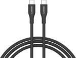 CANYON USB 2.0 Type C Összekötő Fekete 1m CNS-CC60SC10B (CNS-CC60SC10B)