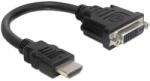 BlackBird HDMI DVI-D Átalakító Fekete 20cm BH1250 (BH1250)
