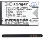 Cameron Sino Lenovo A369i CAMERON SINO Li-Ion akku 3.7V/1600mAh, Lenovo BL203 kompatibilis, FEKETE (CS-LVA269XL)