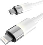 AVAX USB 2.0 Type C Lightning Töltő/adat Fehér 2m AVAX CB315 (AVAX CB315)