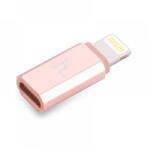 hoco. Lightning Micro USB Átalakító Rózsaszín 3cm HC025740 (HC025740)