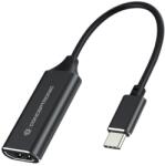 Conceptronic USB 2.0 Type C HDMI Átalakító Fekete 10cm ABBY03B (ABBY03B)
