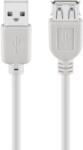 Goobay USB Hosszabbító Szürke 60cm 68624 (68624)