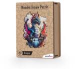 Recent Toys Fa puzzle játék 128 darabos Sárkány (8717278852164)