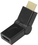 SBOX HDMI Toldó Fekete 5cm AD. HDMI-180/R (AD.HDMI-180/R)