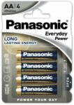 Panasonic EVERYDAY POWER szupertartós elem AA alkáli 4db/csomag (LR6EPS/4BP)